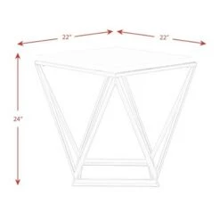 Budget 🔥 2pc Conner Occasional Coffee Table & End Table Set White - Picket House Furnishings ✨ -End And Side Tables shop unnamed file 7844