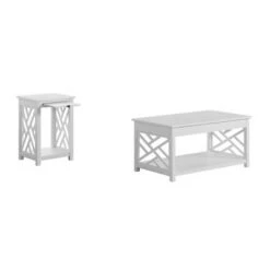 Outlet π 36" Middlebury Coffee Table and End Table with Tray - Alaterre Furniture White β€οΈ 27 Outlet π 36" Middlebury Coffee Table and End Table with Tray - Alaterre Furniture White β€οΈ -End And Side Tables shop unnamed file 7905