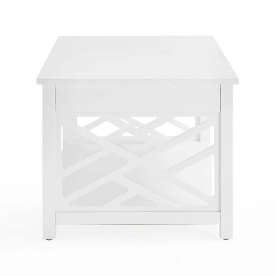 New π― 36" Middlebury Coffee Table and 2 End Tables - Alaterre Furniture White π 6 New π― 36" Middlebury Coffee Table and 2 End Tables - Alaterre Furniture White π - Image 4