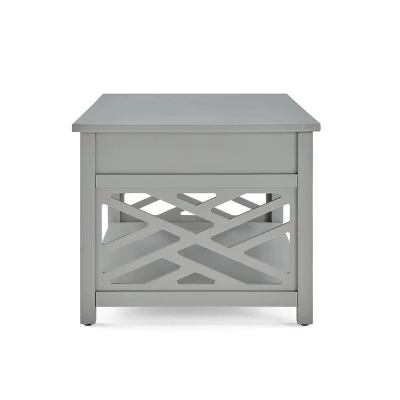 Cheapest π€© 36" Middlebury Coffee Table and 2 End Tables with Drawer - Alaterre Furniture Gray π 6 Cheapest π€© 36" Middlebury Coffee Table and 2 End Tables with Drawer - Alaterre Furniture Gray π - Image 4