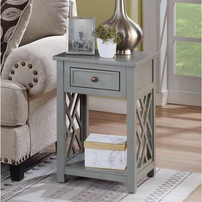 Cheapest π€© 36" Middlebury Coffee Table and 2 End Tables with Drawer - Alaterre Furniture Gray π 11 Cheapest π€© 36" Middlebury Coffee Table and 2 End Tables with Drawer - Alaterre Furniture Gray π - Image 9