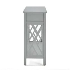 Best Sale 🔥 36" Middlebury Coffee Table with Drawer, End Table with Tray and Console Table - Alaterre Furniture Light Gray 🤩 -End And Side Tables shop unnamed file 7946