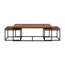 Outlet ⭐ Powell Company Emmie Coffee Table with 2 End Tables - Powell Black 😀