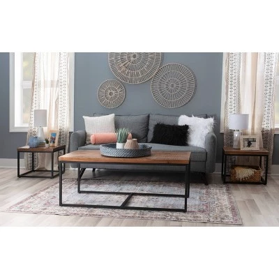 Outlet β Powell Company Emmie Coffee Table with 2 End Tables - Powell Black π 14 Outlet β Powell Company Emmie Coffee Table with 2 End Tables - Powell Black π - Image 12