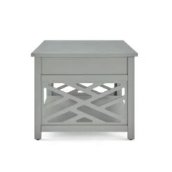 Best deal 😍 36" Middlebury Coffee Table with Drawer and 2 End Tables with Tray Shelf - Alaterre Furniture White ❤️ -End And Side Tables shop unnamed file 8033