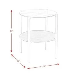 Cheap 🎉 3pc Blaine Occasional Table Set Gold - Picket House Furnishings 😍 -End And Side Tables shop unnamed file 8074