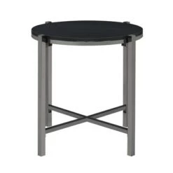 Outlet 🌟 3pc Simone Occasional Table Set Black - Picket House Furnishings 😍 -End And Side Tables shop unnamed file 8107