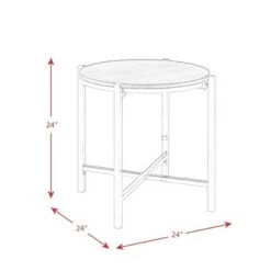 Outlet 🌟 3pc Simone Occasional Table Set Black - Picket House Furnishings 😍 -End And Side Tables shop unnamed file 8115