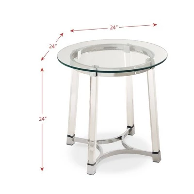 Deals π― 2pc Sophia Occasional Table Set Clear - Picket House Furnishings π 10 Deals π― 2pc Sophia Occasional Table Set Clear - Picket House Furnishings π - Image 8