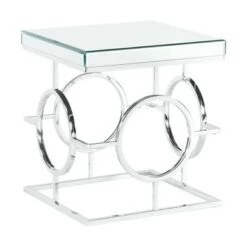 Cheap 😍 2pc Katie Occasional Table Set Chrome - Picket House Furnishings 🧨 -End And Side Tables shop unnamed file 8198