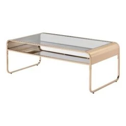 Budget β€οΈ Milrix Coffee and Table Set with Tempered Glass Top Gold - miBasics π― 7 Budget β€οΈ Milrix Coffee and Table Set with Tempered Glass Top Gold - miBasics π― -End And Side Tables shop unnamed file 825