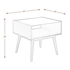 Promo ⌛ 3pc Morgan Occasional Table Set Espresso - Picket House Furnishings 👍 -End And Side Tables shop unnamed file 8266