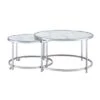 Best reviews of 🎁 Rayne Nesting Cocktail Table White - Steve Silver Co. ⌛ -End And Side Tables shop unnamed file 8348