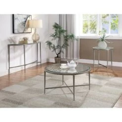 Brand new ❤️ 2pc Harding Coffee Table Set Silver - miBasics ⌛ -End And Side Tables shop unnamed file 838