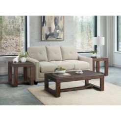 Best reviews of β 3pc Drew Occasional Table Set Brown - Picket House Furnishings π