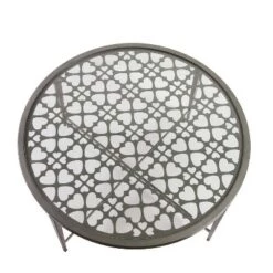 Brand new ❤️ 2pc Harding Coffee Table Set Silver - miBasics ⌛ -End And Side Tables shop unnamed file 841