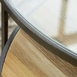 Hot Sale 🥰 Olivia & May Set of 2 Contemporary Nesting Round Coffee Tables Gray - Olivia & May ⭐ -End And Side Tables shop unnamed file 8422