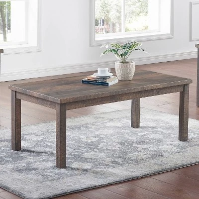 Hot Sale βοΈ Brunsin Coffee Table and 2 End Table Set Antique White - miBasics π 4 Hot Sale βοΈ Brunsin Coffee Table and 2 End Table Set Antique White - miBasics π - Image 2