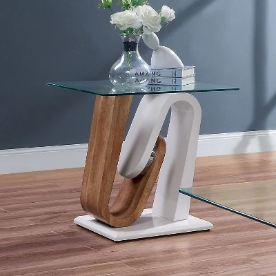 Promo π 2pc Saxon Coffee Table Set Tan - miBasics π 7 Promo π 2pc Saxon Coffee Table Set Tan - miBasics π - Image 5