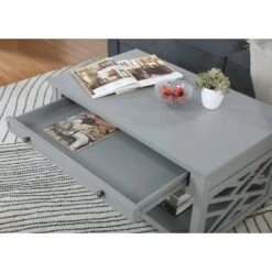 Wholesale 🔔 36" Middlebury Coffee Table, End Table and Console Table - Alaterre Furniture Gray 🔥 -End And Side Tables shop unnamed file 8473