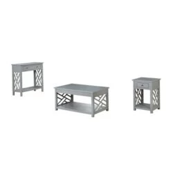 Wholesale 🔔 36" Middlebury Coffee Table, End Table and Console Table - Alaterre Furniture Gray 🔥 -End And Side Tables shop unnamed file 8479