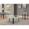 Top 10 👏 3pc Kriden Coffee Table with 2 End Tables Set - HOMES: Inside + Out Black/antique White 🌟 -End And Side Tables shop unnamed file 8513