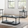 Wholesale ❤️ 2pc Tullymore Coffee and End Table Set - miBasics Dark Oak/black 🌟 -End And Side Tables shop unnamed file 8517