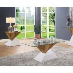 Deals 😀 2pc Rune Coffee Table Set Tan - miBasics 😍