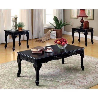 Best deal β Cassia Occasional Table Set Black - HOMES: Inside + Out π 3 Best deal β Cassia Occasional Table Set Black - HOMES: Inside + Out π