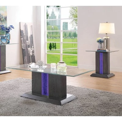 Promo 𧨠2pc Danziger Coffee Table Set Gray - miBasics 𧨠3 Promo 𧨠2pc Danziger Coffee Table Set Gray - miBasics π§¨