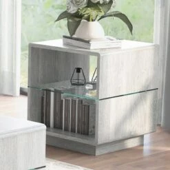 Flash Sale 🥰 3pc Welnick Coffee Table Set White Oak - miBasics ❤️ -End And Side Tables shop unnamed file 8643