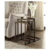Cheap 🌟 Carolina Cottage Caroline Nesting Table Set - Harvest Oak/Aged Iron - Carolina Chair and Table 🎉 -End And Side Tables shop unnamed file 8738