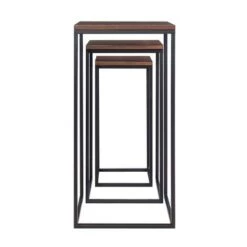 Best Pirce π Set of 3 Murchway Square Nesting Tables Black/Espresso - Aiden Lane π 11 Best Pirce π Set of 3 Murchway Square Nesting Tables Black/Espresso - Aiden Lane π -End And Side Tables shop unnamed file 8764