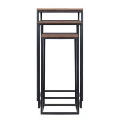 Best Pirce π Set of 3 Murchway Square Nesting Tables Black/Espresso - Aiden Lane π 12 Best Pirce π Set of 3 Murchway Square Nesting Tables Black/Espresso - Aiden Lane π -End And Side Tables shop unnamed file 8765