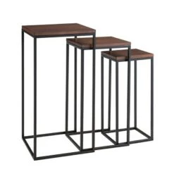 Best Pirce π Set of 3 Murchway Square Nesting Tables Black/Espresso - Aiden Lane π 13 Best Pirce π Set of 3 Murchway Square Nesting Tables Black/Espresso - Aiden Lane π -End And Side Tables shop unnamed file 8766