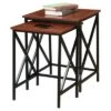 Hot Sale β Breighton Home Tucson Nesting End Tables - Cherry - Black - Convenience Concepts π₯ 1 Hot Sale β Breighton Home Tucson Nesting End Tables - Cherry - Black - Convenience Concepts π₯ -End And Side Tables shop unnamed file 8793