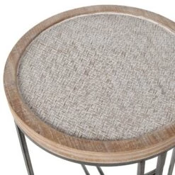 Promo 𧨠Set of 2 Ryder Round Nested Side Tables Tan/Black - Stylecraft βοΈ 13 Promo 𧨠Set of 2 Ryder Round Nested Side Tables Tan/Black - Stylecraft βοΈ -End And Side Tables shop unnamed file 8802