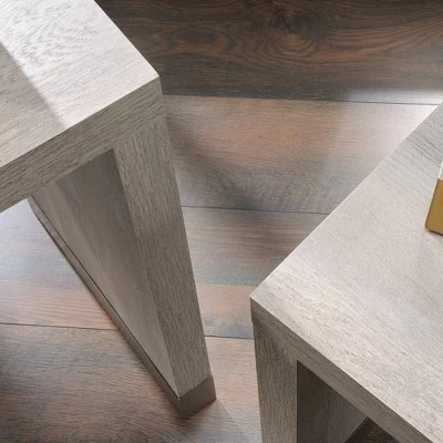 Wholesale 𧨠Manhattan Gate Nesting Tables Distressed Gray - Sauder π― 6 Wholesale 𧨠Manhattan Gate Nesting Tables Distressed Gray - Sauder π― - Image 4