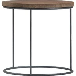 New 🎁 Set of 3 Berkshire Distressed Wood Nesting Side Tables Distressed Wood - Finch ✔️ -End And Side Tables shop unnamed file 8851