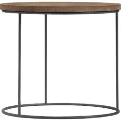 New 🎁 Set of 3 Berkshire Distressed Wood Nesting Side Tables Distressed Wood - Finch ✔️ -End And Side Tables shop unnamed file 8852