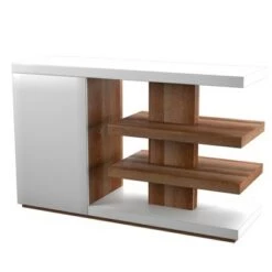 Best deal 🤩 3pc Hal Coffee Table Set White - miBasics ⌛ -End And Side Tables shop unnamed file 894