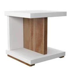 Best deal 🤩 3pc Hal Coffee Table Set White - miBasics ⌛ -End And Side Tables shop unnamed file 895