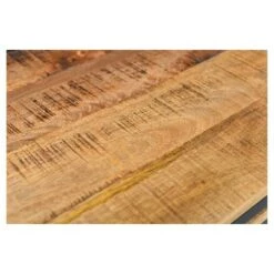 Best Pirce 🤩 3pc Wood and Iron Nest of Tables Natural - Timbergirl 🧨 -End And Side Tables shop unnamed file 8978