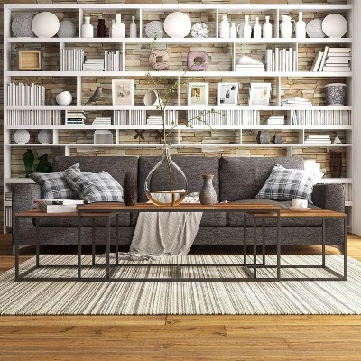 Flash Sale β 3pc Fondaine Nesting Coffee Table Set Natural Oak - HOMES: Inside + Out π 3 Flash Sale β 3pc Fondaine Nesting Coffee Table Set Natural Oak - HOMES: Inside + Out π
