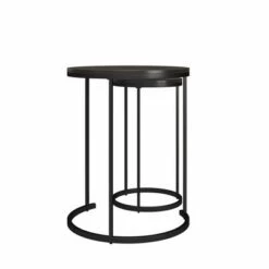 Outlet 𧨠Room & Joy Claret Nesting Coffee and End Table Bundle Espresso/Black Metal - Room & Joy β€οΈ 26 Outlet 𧨠Room & Joy Claret Nesting Coffee and End Table Bundle Espresso/Black Metal - Room & Joy β€οΈ -End And Side Tables shop unnamed file 9069