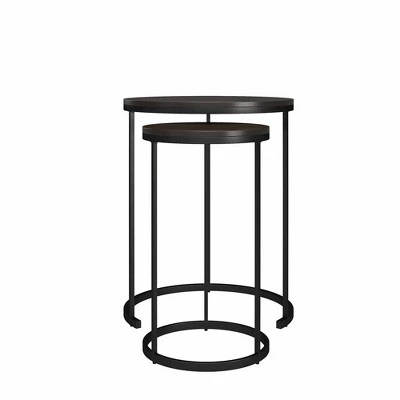 Outlet 𧨠Room & Joy Claret Nesting Coffee and End Table Bundle Espresso/Black Metal - Room & Joy β€οΈ 14 Outlet 𧨠Room & Joy Claret Nesting Coffee and End Table Bundle Espresso/Black Metal - Room & Joy β€οΈ - Image 12