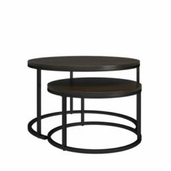 Outlet 𧨠Room & Joy Claret Nesting Coffee and End Table Bundle Espresso/Black Metal - Room & Joy β€οΈ 29 Outlet 𧨠Room & Joy Claret Nesting Coffee and End Table Bundle Espresso/Black Metal - Room & Joy β€οΈ -End And Side Tables shop unnamed file 9072