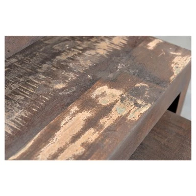 Wholesale π 3pc Reclaimed Wood Nesting Tables Natural - Timbergirl π₯ 3 Wholesale π 3pc Reclaimed Wood Nesting Tables Natural - Timbergirl π₯