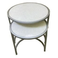 Wholesale 🛒 Powell Company Francis Nesting Tables White - Powell ⌛ -End And Side Tables shop unnamed file 9113