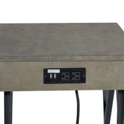 Outlet ✔️ 2pc Segovia Nesting Tables Gray - OSP Home Furnishings 🔥 -End And Side Tables shop unnamed file 9122